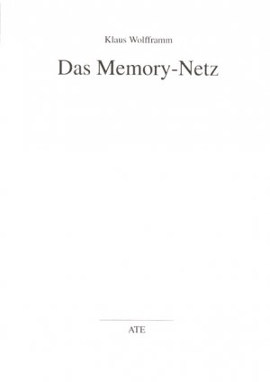 ISBN 9783897810754: Das Memory-Netz