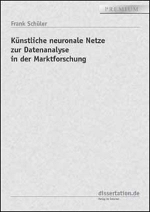 ISBN 9783898252751: Künstliche neuronale Netze zur Datenanalyse in der Marktforschung