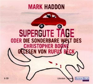 Mark Haddon Rufus Beck - Supergute Tage oder Die sonderbare Welt des Christopher Boone 5 Audio-CDs Literatur Romane Erzhlungen Asperger-Syndrom Autistisches Kind Romane Erzhlungen Hrbuch Literaturlesung Hrbuecher Literaturlesungen Hrbuch Literaturlesungen Hrbuch Literaturlesungen Audio-CDs Mark Haddon Rufus Beck Autismus Asperger-Syndrom Asperger- Syndrom Autistisches Kind Romane Erzhlungen Hrbuch Literaturlesung Hrbuecher Literaturlesungen Hrbuch Literaturlesungen Hrbuch Literaturlesungen Audio-CDs Christopher, 12 Jahre und ein Mathematikgenie, mchte gerne das Abitur machen. Doch das ist in einer Sonderschule nicht ganz einfach. Nach dem berraschenden Tod seiner Mutter lebt er bei seinem Vater, der sich liebevoll um ihn kmmert, aber