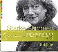 ISBN 9783898309769: Vergiss nie, dass ich dich liebe. Starke Stimmen. Brigitte Hörbuch-Edition, 2 CDs