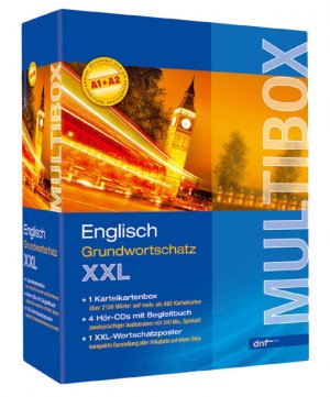 ISBN 9783898314206: Englisch Grundwortschatz XXL A1+A2 Multibox