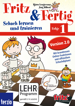 ISBN 9783898353892: Fritz & Fertig! Folge 1: Schach lernen und trainieren V.2.0  (Windows XP)