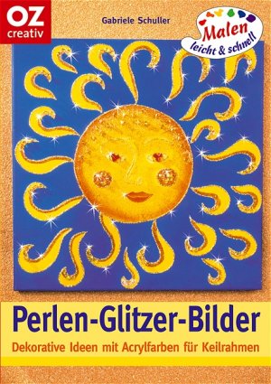 gebrauchtes Buch – Gabriele Schuller – Perlen-Glitzer-Bilder