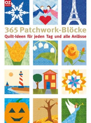 gebrauchtes Buch – Linda Causee – 365 Patchwork-Blöcke - Quilt-Ideen für jeden Tag und alle Anlässe