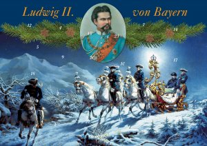 ISBN 9783898769266: Mit König Ludwig II. durch den Advent – Historischer Weihnachtsschmuck und Zitate