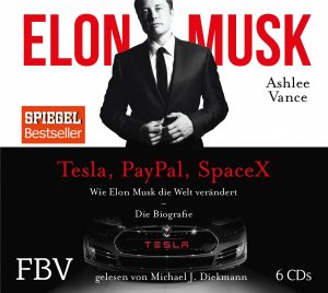 gebrauchtes Hörbuch – Vance, Ashley; Musk – Elon Musk, 6 Audio-CDs
