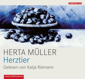 gebrauchtes Hörbuch – Herta Müller – Herztier- ungekürzte Lesung. Gelesen von Katja Riemann (5 CDs)