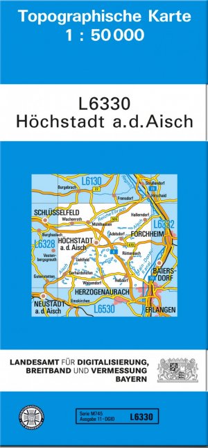 ISBN 9783899330182: Höchstadt a.d. Aisch, 1:50.000, L6330