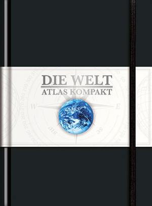 ISBN 9783899445602: KUNTH Taschenatlas Die Welt - Atlas kompakt, schwarz - limitierte Edition