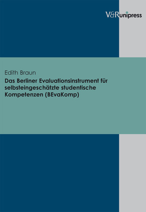 ISBN 9783899714388: Das Berliner Evaluationsinstrument fuer selbsteingeschaetzte studentische Kompetenzen (BEvaKomp)