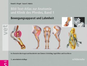 gebrauchtes Buch – Ronald J. Riegel (Autor) – Bild-Text-Atlas zur Anatomie und Klinik des Pferdes Band 1. Bewegungsapparat und Lahmheiten [Gebundene Ausgabe] Ronald J. Riegel (Autor), Susan E. Hakola (Autor) Co-Autor Clemens Schickling, Ingrid El