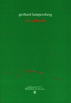 ISBN 9783900878719: Diarium.