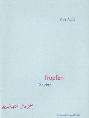 ISBN 9783902951045: Tropfen