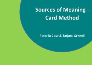 ISBN 9783903030862: Sources of Meaning - Card Method – A statement-initiated conversation about sources of meaning in life