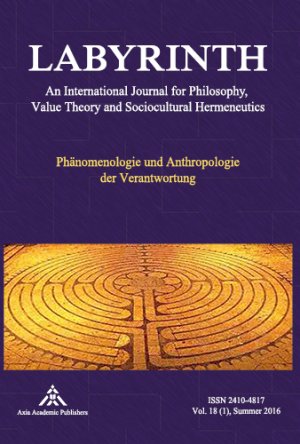 neues Buch – Yvanka Raynova – Phänomenologie und Anthropologie der Verantwortung / Yvanka Raynova / Taschenbuch / Labyrinth: An International Journal for Philosophy, Value Theory and Sociocultural Hermeneutics / Paperback / 148 S.