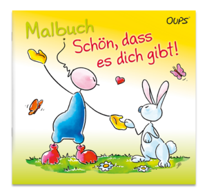 ISBN 9783903175518: Oups Malbuch - Schön, dass es dich gibt