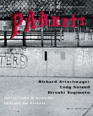 ISBN 9783907509968: Parkett