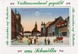 ISBN 9783910166066: Vieltausendmal gegrüsst aus Schmölln – Alte Ansichten auf Postkarten