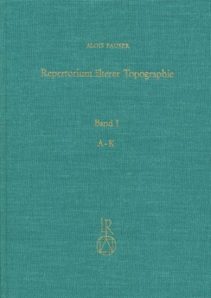 ISBN 9783920153940: Repertorium älterer Topographie - Druckgraphik von 1486 bis 1750