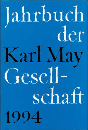 ISBN 9783920421674: Jahrbuch der Karl-May-Gesellschaft / Jahrbuch der Karl-May-Gesellschaft - 1994