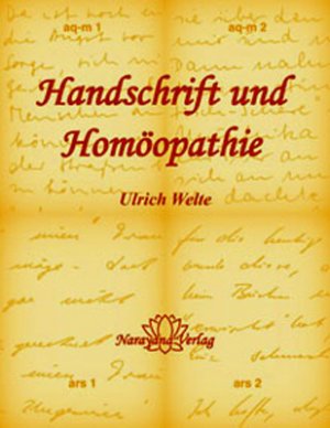 ISBN 9783921383773: Handschrift und Homöopathie