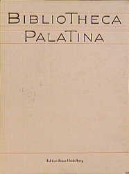 ISBN 9783921524886: Bibliotheca Palatina