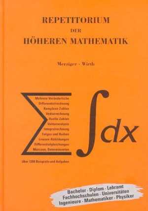 ISBN 9783923923335: Repetitorium der Höheren Mathematik. Ingenieure - Mathematiker - Physiker. Über 1200 Beispiele und Aufgaben