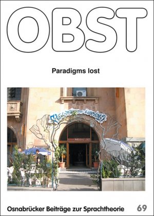 ISBN 9783924110697: Paradigms lost