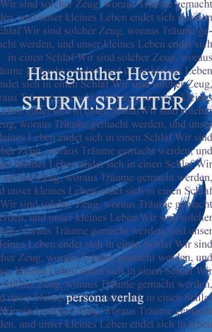 ISBN 9783924652425: Sturm.Splitter