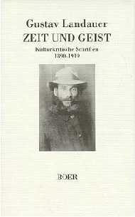 ISBN 9783924963101: Zeit und Geist - Kulturkritische Schriften 1890–1919