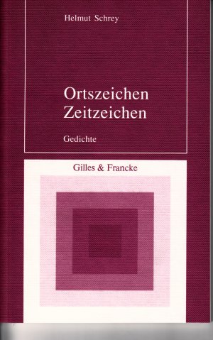 ISBN 9783925348228: Ortszeichen - Zeitzeichen – Gedichte