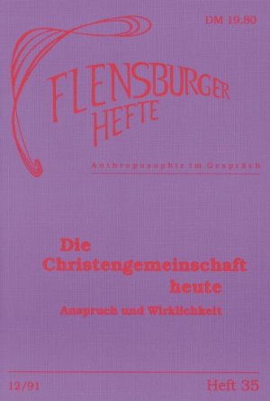 ISBN 9783926841421: Die Christengemeinschaft heute - Anspruch und Wirklichkeit