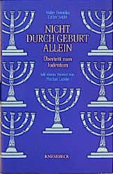 ISBN 9783926901804: Nicht durch Geburt allein