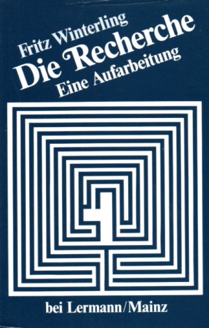 ISBN 9783927223080: Die Recherche - Eine Aufarbeitung