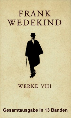 ISBN 9783927902954: Frank Wedekind Werke. Historisch-kritische Studienausgabe. Darmstädter Ausgabe