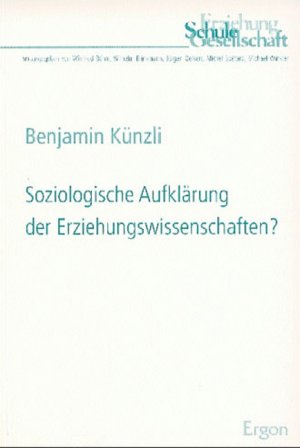 ISBN 9783928034807: Soziologische Aufklärung der Erziehungswissenschaften?