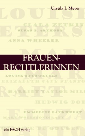 ISBN 9783928089920: Frauenrechtlerinnen