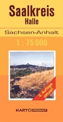 ISBN 9783928765039: Saalkreis /Halle – Verwaltungskarte. 1:75000