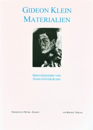 ISBN 9783928770248: Gideon Klein - Materialien