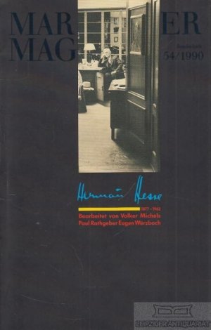 ISBN 9783928882293: Hermann Hesse. 1877-1962