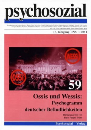 ISBN 9783930096398: Ossis und Wessis: Psychogramm deutscher Befindlichkeiten