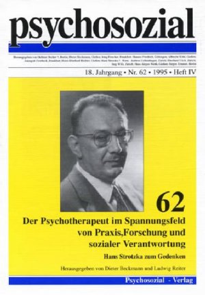 ISBN 9783930096411: Der Psychotherapeut im Spannungsfeld von Praxis, Forschung und sozialer Verantwortung