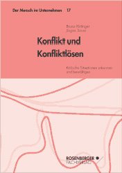 ISBN 9783931085087: Konflikt und Konfliktlösen - Kritische Situationen erkennen und bewältigen