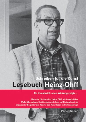 ISBN 9783931759001: Lesebuch Heinz Ohff - Schreiben für die Kunst - Kunstkritik, Literatur, Feuilleton