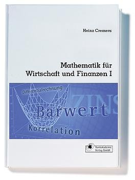 ISBN 9783933165749: Mathematik für Wirtschaft und Finanzen / Analytik