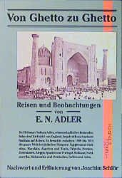 neues Buch – Von Ghetto zu Ghetto: Reisen und Beobachtungen Adler – Von Ghetto zu Ghetto: Reisen und Beobachtungen Adler, Elchanan N