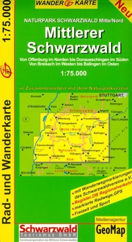 ISBN 9783933671691: Naturpark Schwarzwald Mitte - Rad- und Freizeitkarte - 1:75.000