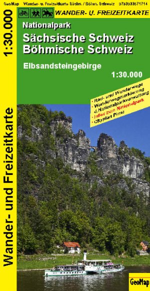 ISBN 9783933671714: GeoMap Karten, Nationalpark Sächsische Schweiz, Böhmische Schweiz: Elbsandsteingebirge