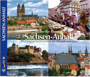 ISBN 9783934328686: Straße der Romanik - SACHSEN-ANHALT - Weinregion Saale/Unstrut bis Altmark und Harz (Texte in D/E/F)