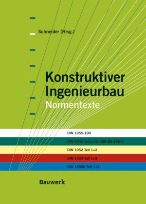 ISBN 9783934369894: Konstruktiver Ingenieurbau - Normen-Texte – DIN 1055-100, DIN 1045 Teil 1+2/DIN EN 206-1, DIN 1052 Teil 1+2, DIN 1153 Teil 1+3, DIN 18800 Teil 1+2